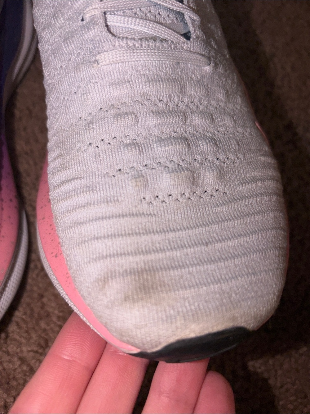 Nike Women’s React Infinity Run 4
Light Blue with Pink & Purple Accents - Picture 4 of 11